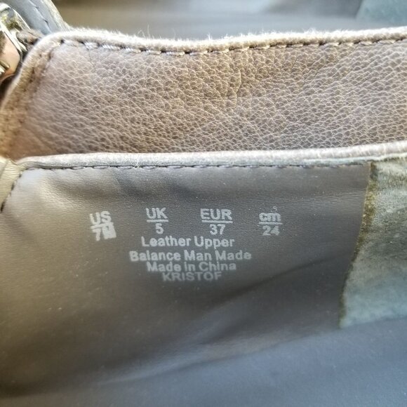 Franco Sarto Kristof Ankle Zip Up Leather Booties - Picture 9 of 9